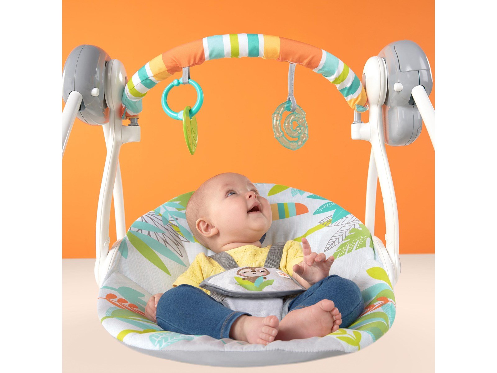 Bright Starts Rainforest Vibes™ Portable Swing Bright Starts Rainforest Vibes™ Portable Swing